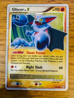 MP! Gliscor LV.X (141/146) Legends Awakened Holo Rare Pokemon Card! FAST P&P! - Image 1