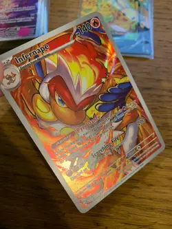 N-MINT! Infernape (173/167) Twilight Masquerade Illustration Rare Pokemon Card! - Image 3