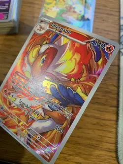 N-MINT! Infernape (173/167) Twilight Masquerade Illustration Rare Pokemon Card! - Image 4