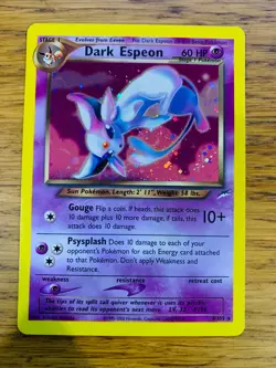 Dark Espeon (4/105) Holo Neo Destiny Set Pokemon Card! FREE P&P! - Image 2