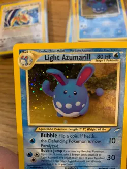 Light Azumarill (13/105) Holo Neo Destiny Set Pokemon Card! FREE P&P! - Image 4