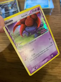 NM! Gloom (42/110) EX Holon Phantoms Stamped Reverse Holo Delta Pokemon Card! - Image 3