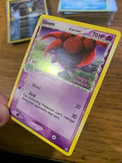 NM! Gloom (42/110) EX Holon Phantoms Stamped Reverse Holo Delta Pokemon Card! - Image 4