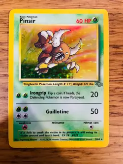 Pinsir (9/64) Holo Jungle Set Pokemon Card! FAST & FREE P&P! - Image 4