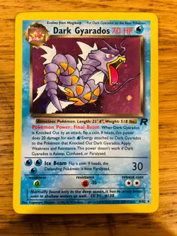 Dark Gyarados (8/82) Holo Team Rocket Pokemon Card! FAST & FREE P&P! - Image 5