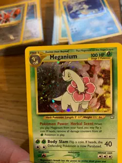 Meganium (10/111) Holo Neo Genesis Set Pokemon Card! FAST & FREE P&P! - Image 4