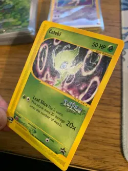Celebi No.50 WOTC Black Star Promo Pokemon Card! FAST & FREE P&P! - Image 5