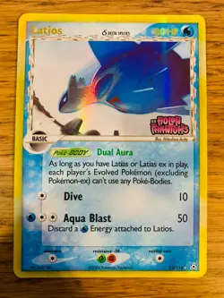 NM! Latios (12/110) EX Holon Phantoms Stamped Reverse Holo Delta Pokemon Card! - Image 1