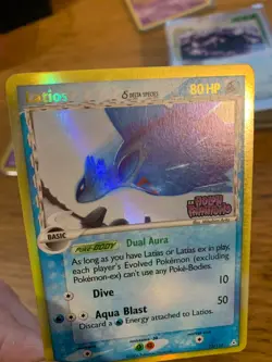 NM! Latios (12/110) EX Holon Phantoms Stamped Reverse Holo Delta Pokemon Card! - Image 3