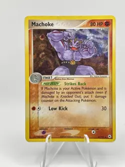 EX Hidden Legends Machoke 41/101 Reverse Holo Pokemon MP/HP - Image 1