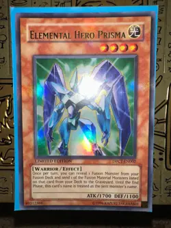 Yugioh Elemental Hero Prisma DPCT-EN002 Ultra Rare Limited 3 copies - Image 2