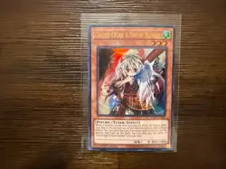 Yugioh Ghost Ogre & Snow Rabbit Super Rare RA04-EN015 Near Mint - Image 1