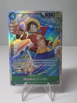 Monkey.D.Luffy PRB02-005 - One Piece TCG - SR Foil Near-Mint English - Image 1