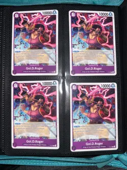 One Piece Promos (Gol D. Roger Promo P-107 Card English, Near Mint) Set - Image 1