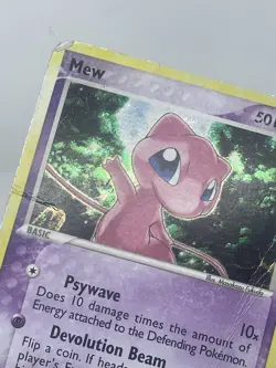 Pokemon Cards 2006 #40 Mew Holo Black Star Promo TCG Legendary HP - Image 4