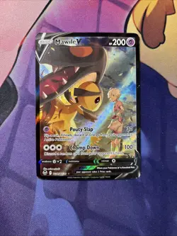 Mawile V - TG17/TG30 - Pokemon Silver Tempest Trainer Gallery Holo Card LP/MP - Image 1