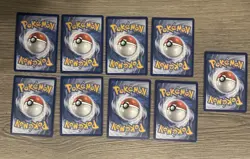 Pokemon TCG Black Bolt/White Flare Lot 9 Masterball Cards NM/M - Image 2