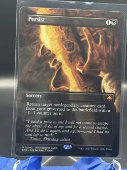 MTG Modern Horizons 3 Special Guests Mythic Card #0042 Persist - Image 1
