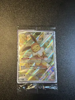Eevee 173 Prismatic Evolutions ETB Promo Card Holo Pokemon Near mint NM - Image 1