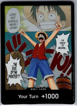 DON!! Card (Manga) (Alternate Art) English Romance Dawn - One Piece Card - NM - Image 1