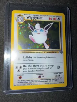 1999 WIGGLYTUFF - 16/64 - Jungle - Holo - Pokemon Card Mint - Image 2