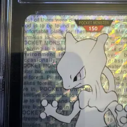 Mewtwo Green Prism Carddass 150 1996 Japanese Card CGC NM Mint+ 8.5 - Image 5