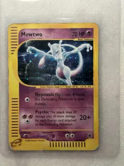 Mewtwo 020/165 Pokemon Card TCG Expedition Base Set Holo - Image 1