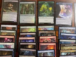 Magic the Gathering card lot with FOILS Blazemire Verge Razorkin Needlehead etc. - Image 2