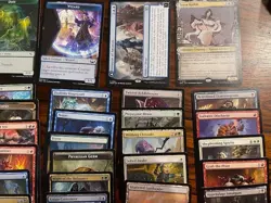 Magic the Gathering card lot with FOILS Blazemire Verge Razorkin Needlehead etc. - Image 3