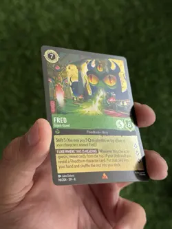 Fred - Giant-Sized Cold Foil Reign of Jafar 98/204 NM Lorcana Card - Image 2
