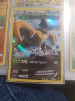 Pokemon TCG Dragonite Roaring Skies Reverse Holo Rare Card 52/108 - Image 1