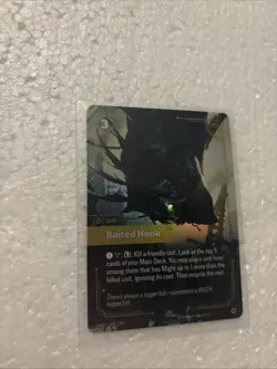 Baited Hook Riftbound TCG Card OGN 242/298 Near Mint Holofoil - Image 2