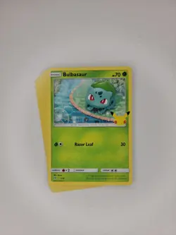 Mcdonalds 25th Anniversary Pokemon Cards, All 25 Non-holo Cards. - Image 1