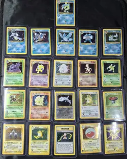 Vintage Holo Rare Pokemon Card Lot WOTC - Charizard, Flareon, Mewtwo All Holo - Image 1