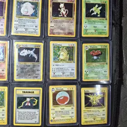 Vintage Holo Rare Pokemon Card Lot WOTC - Charizard, Flareon, Mewtwo All Holo - Image 2