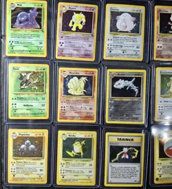 Vintage Holo Rare Pokemon Card Lot WOTC - Charizard, Flareon, Mewtwo All Holo - Image 3