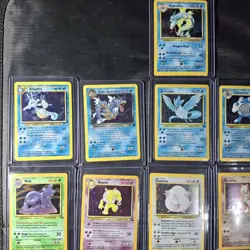 Vintage Holo Rare Pokemon Card Lot WOTC - Charizard, Flareon, Mewtwo All Holo - Image 4