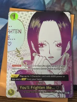 OP14 You'll Frighten Me... Alt Art AA OPTCG Card OP14-118 English - Image 1