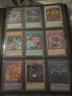 Yu-Gi-Oh! Lot Dark Magician Girl Binder and Cards - Image 2