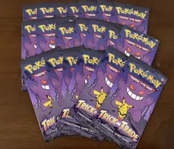 LOT OF 20 Pokemon Halloween Cards Trick or Trade Mini Packs-Factory Sealed SE - Image 1