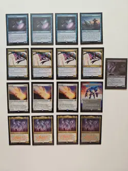 MTG W-U-B-G Goryo's Vengeance (Todas las cartas en funda y en caja ) - Image 1