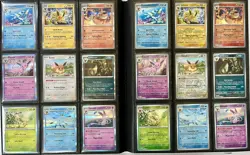 Pokemon PRISMATIC EVOLUTIONS Complete Eeveelution HOLO & REVERSE HOLO Set 18x! - Image 1