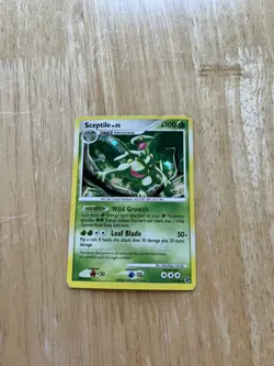 Pokemon TCG- Sceptile 8/106 - Holo RARE - Great Encounters - Moderately Played - Image 1