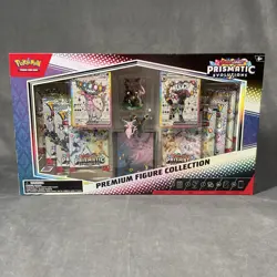 Pokemon TCG Scarlet and Violet Prismatic Evolutions Premium Figure Collection - Image 1
