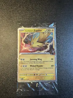 Pokemon TCG Zapdos 070/182 Destined Rivals Gamestop Stamped Promo SEALED - Image 1