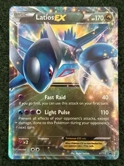 Latios EX XY72 Black Star Promo Holo Pokemon TGC - Image 1