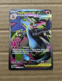Pokemon TCG Phantasmal Flames: Mega Charizard X ex 109/094 Near Mint NM #109 - Image 1