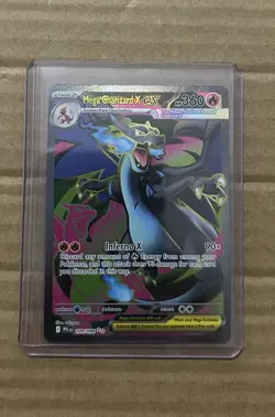Pokemon TCG Phantasmal Flames: Mega Charizard X ex 109/094 Near Mint NM #109 - Image 3