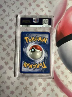 Pokemon Alakazam Holo Rare Base Set #1 PSA 8 Near Mint Mint 1/102 - Image 2