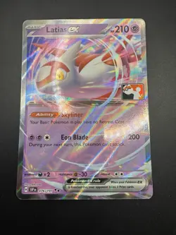 Latias Ex 076/191 Prize Pack Series 7 Stamped Play Pokemon TCG Surging Sparks NM - Image 4